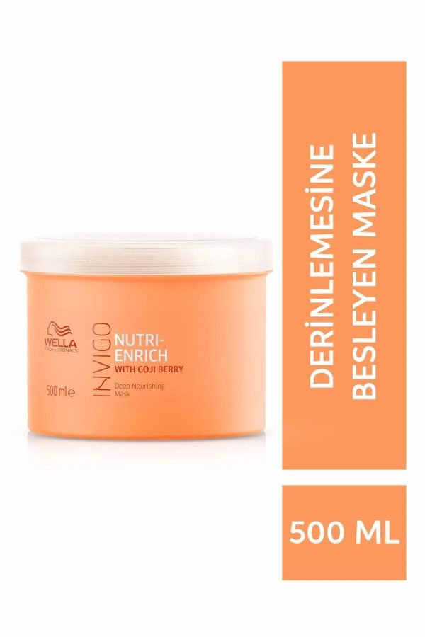ماسک مو اورجینال برند Wella professionals مدل INVIGO NUTRI-ENRICH MASK 500 ML کد 855532224