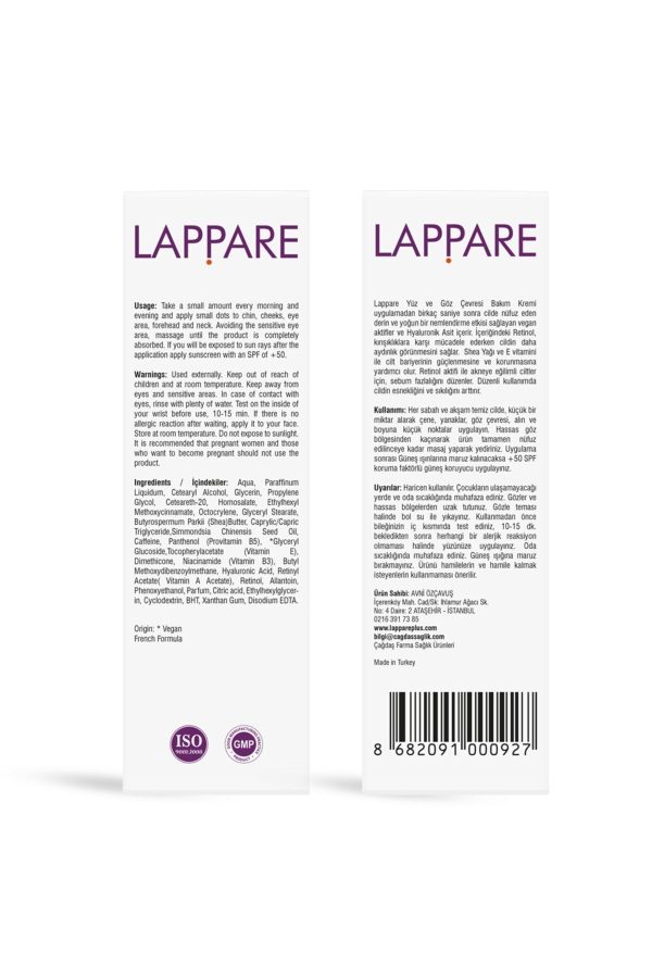 کرم صورت اورجینال برند Lappare کد 347828336 - Image 3