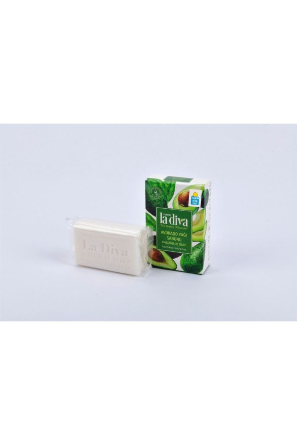صابون جامد اورجینال برند La diva مدل Avocado Oil Soap 100 gr کد 881263840