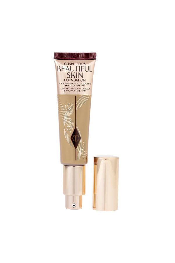 کرم فاندیشن اورجینال برند Charlotte tilbury مدل Charlotte's Beautiful Skin Foundation کد 880890238