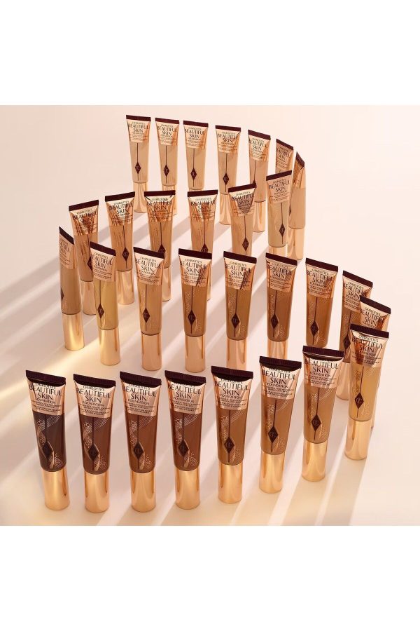 کرم فاندیشن اورجینال برند Charlotte tilbury مدل Charlotte's Beautiful Skin Foundation کد 880890238 - Image 5