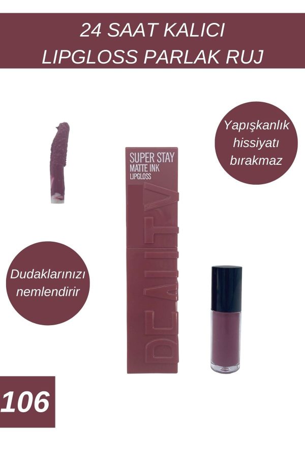 رژ لب اورجینال برند Setbeauty مدل Uzun Süre Kalıcı Ruj کد 847601935