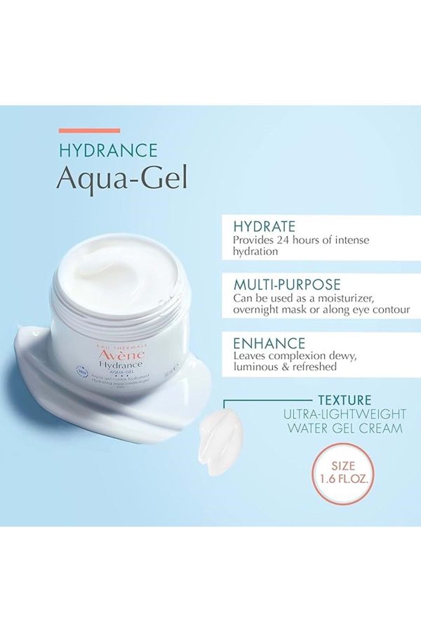 کرم صورت اورجینال برند Avene مدل Hydrance Aqua Cream Gel 50ml کد 786016784 - Image 2