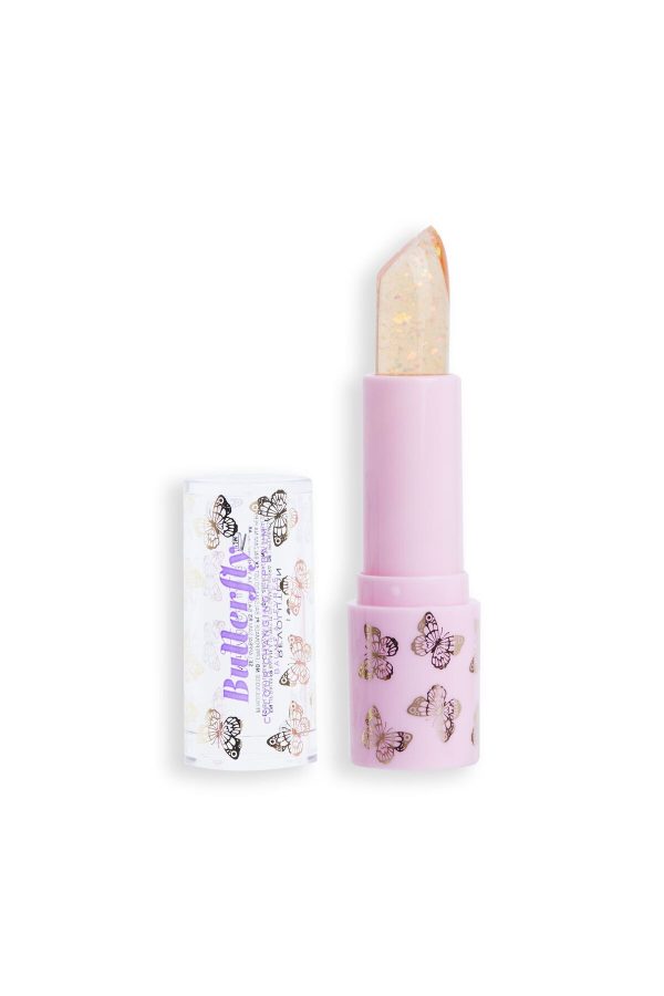 برق لب اورجینال برند I heart revolution مدل Butterfly Color Changing Lip Balm کد 763856309