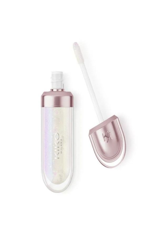 برق لب اورجینال برند Kiko milano مدل 3D Hydra Lip Oil کد 855485129 - Image 2