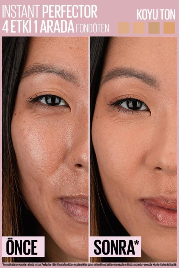 کرم فاندیشن اورجینال برند Maybelline new york مدل Perfector 4in1 Whipped Make Up کد 345590524 - Image 3