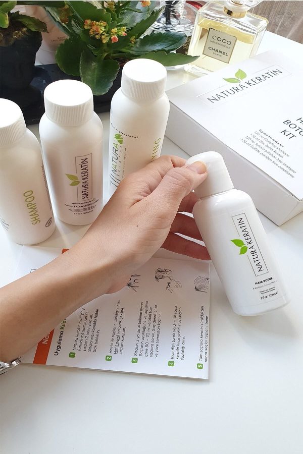 ست مراقبت از مو اورجینال برند Natura keratin کد 37934580 - Image 3