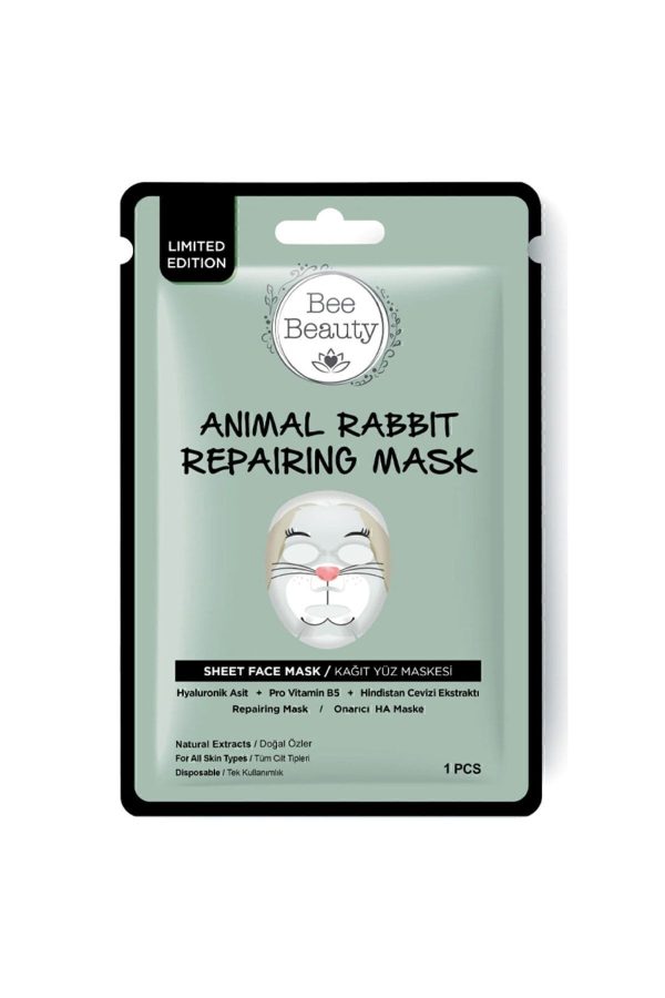 ماسک صورت اورجینال برند Bee beauty مدل Rabbit Onarıcı Tavşan Maske کد 313273305