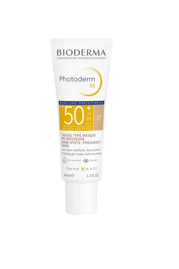 ضد آفتاب صورت اورجینال برند Bioderma مدل Photoderm M Light SPF50+ 40ml کد 357057670