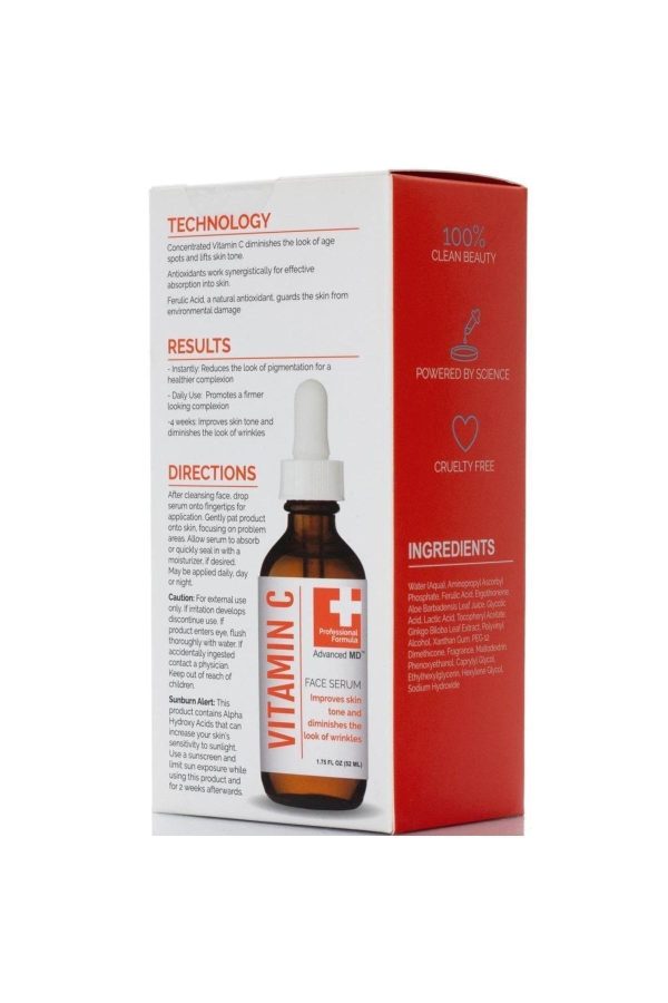 سرم پوست اورجینال برند Advanced md مدل Vitamin C Face Serum 52ml کد 305400698 - Image 4