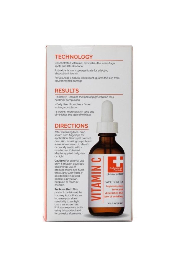 سرم پوست اورجینال برند Advanced md مدل Vitamin C Face Serum 52ml کد 305400698 - Image 5