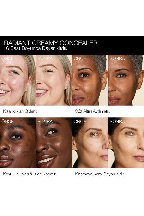 کانسیلر اورجینال برند Nars مدل Radiant Creamy Concealer Mini کد 837950864 - Image 8