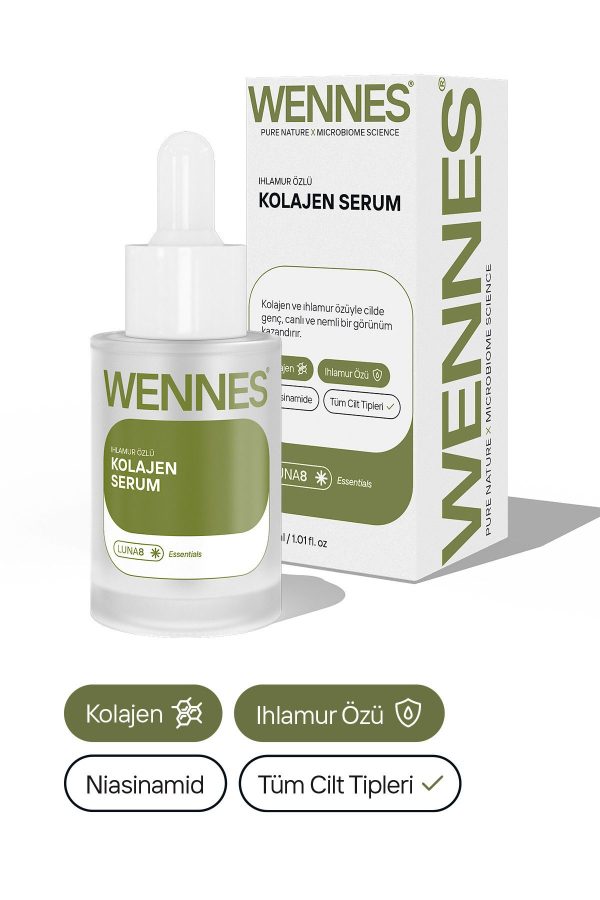 سرم پوست اورجینال برند Wennes مدل Luna8 Kolajen Serum کد 882238233 - Image 2