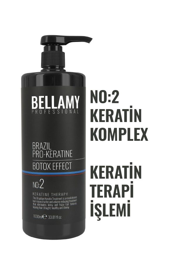 شامپو اورجینال برند Bellamy مدل Keratin Seti Saç Düzleştirici 1000ml کد 847264802 - Image 3