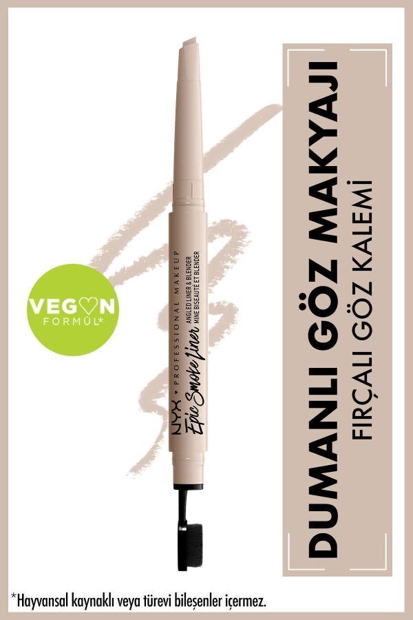 خط چشم اورجینال برند Nyx professional makeup مدل Epic Smoke Liner کد 249127816