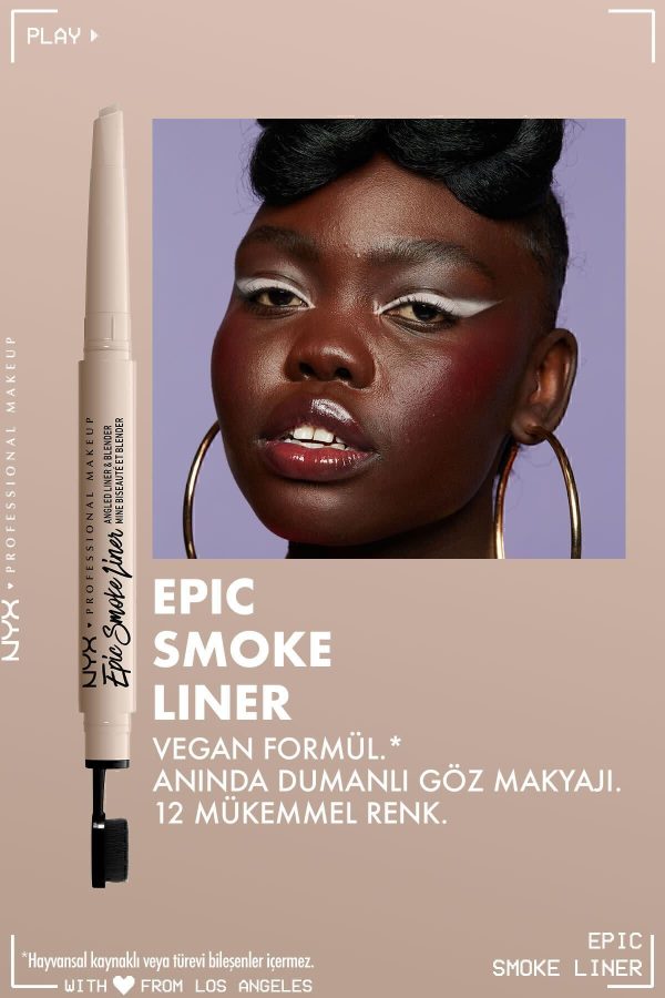 خط چشم اورجینال برند Nyx professional makeup مدل Epic Smoke Liner کد 249127816 - Image 3