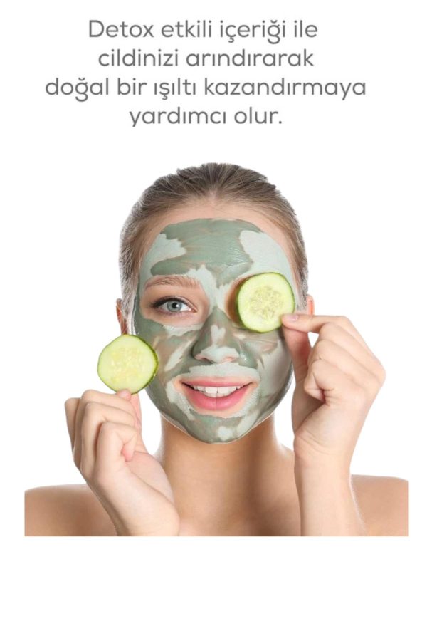 ماسک صورت اورجینال برند Pura natura مدل Natural rock salt clay 500g کد 876313199 - Image 2