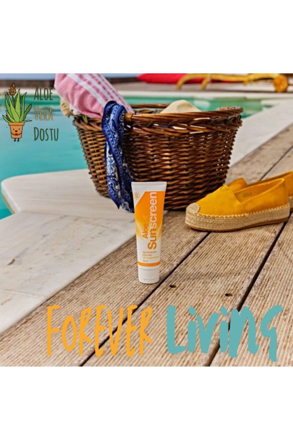 ضد آفتاب صورت اورجینال برند Forever living مدل Aloe Sun Screen کد 836350138