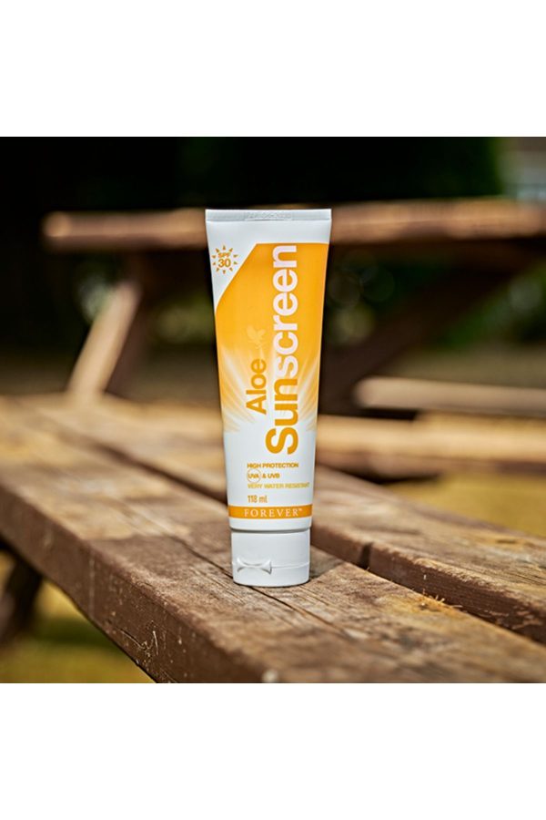 ضد آفتاب صورت اورجینال برند Forever living مدل Aloe Sun Screen کد 836350138 - Image 2