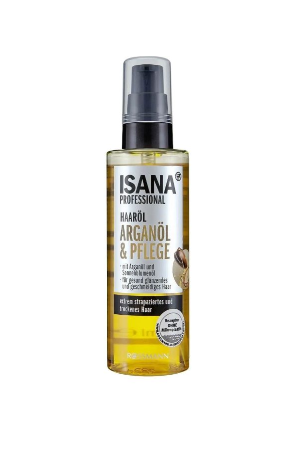 روغن و سرم مو اورجینال برند Isana مدل Professional Hair Care Oil Argan کد 787164700