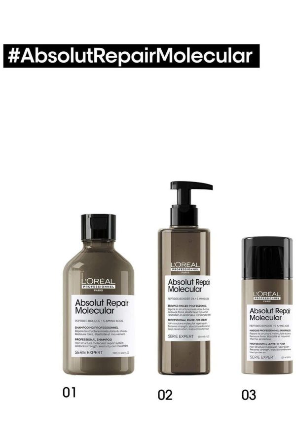 شامپو اورجینال برند L oreal professionnel مدل Absolut Repair Molecular Shampoo کد 814853110 - Image 6