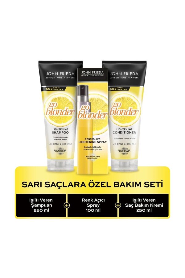 ست مراقبت از مو اورجینال برند John frieda کد 89227075