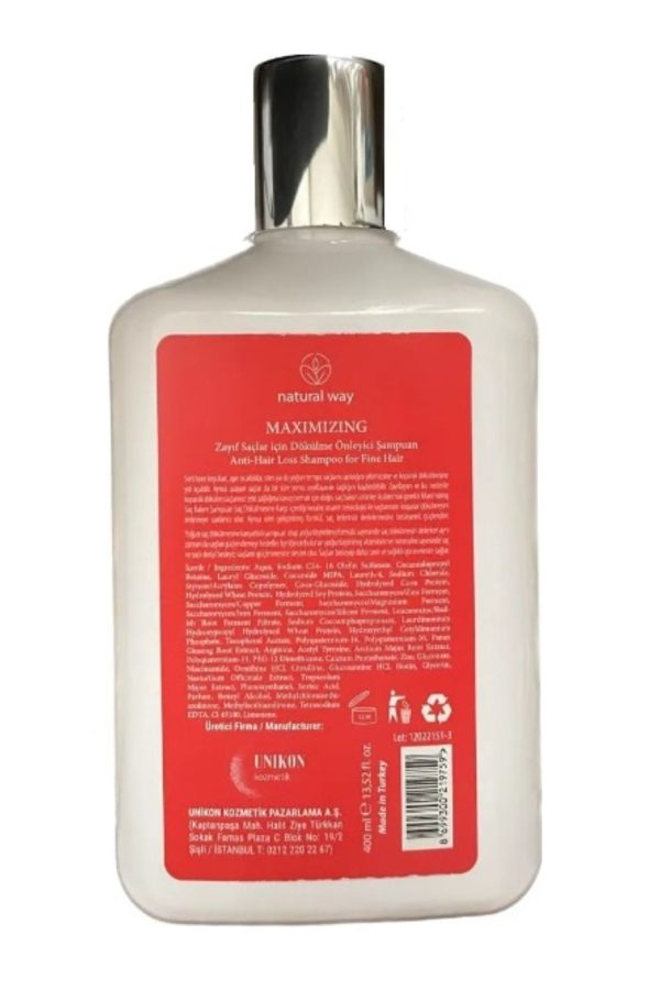 شامپو اورجینال برند Natural way مدل Önleyici Şampuan 13,52 floz کد 797170099 - Image 3
