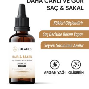 روغن و سرم مو اورجینال برند Tulades مدل Canlandırıcı Saç Sakal Serumu 30ml کد 869705185