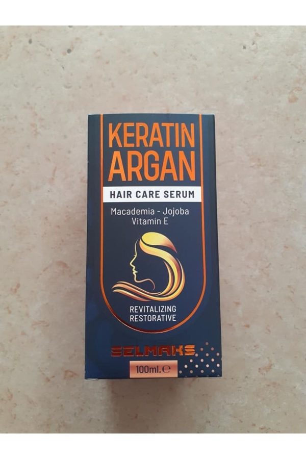 روغن و سرم مو اورجینال برند Selmaks مدل Keratin Argan Hair Serum 100ml کد 697888437