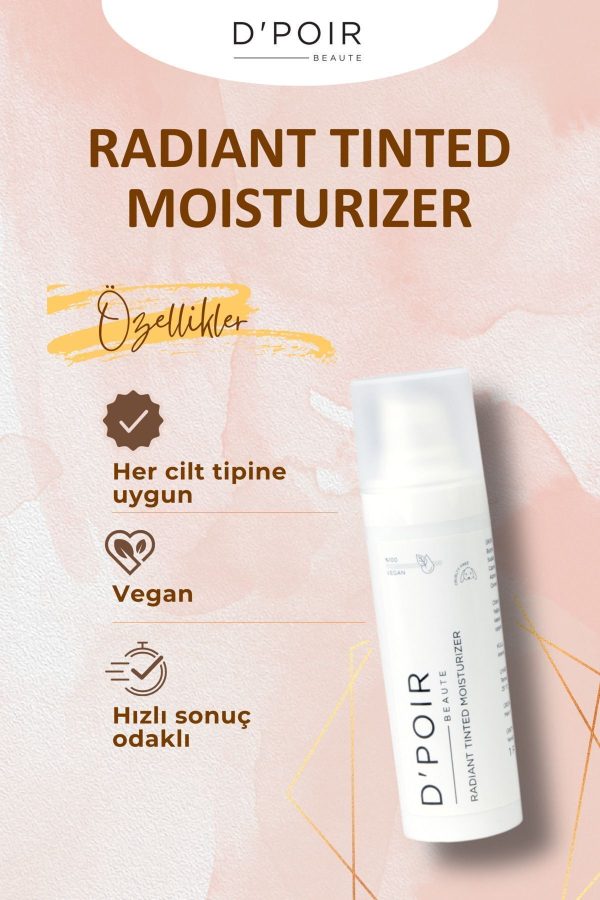 کرم صورت اورجینال برند D poir beaute مدل Radiant Tinted Moisturizer کد 728124578 - Image 3