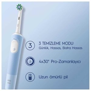 مسواک برقی اورجینال برند Oral b مدل Vitality Pro X Clean کد 749233130