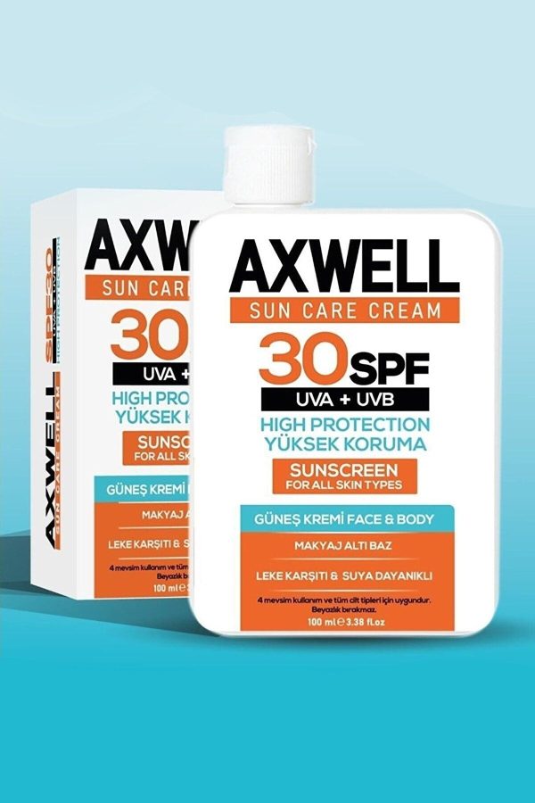 ضد آفتاب صورت اورجینال برند Axwell کد 309567353