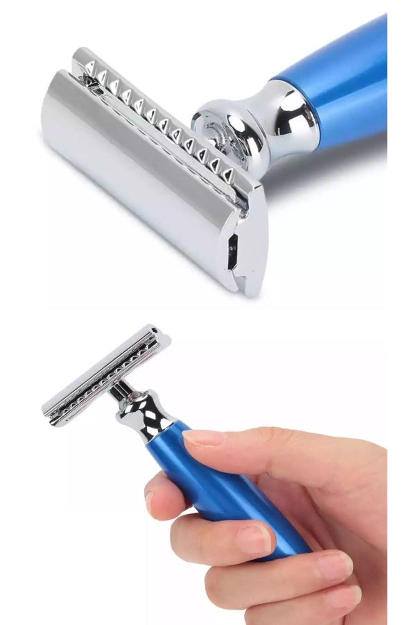 ژیلت و ریش تراش اورجینال برند Qualis مدل Q5 Klasik Manuel Tıraş Makinesi کد 838818544 - Image 5