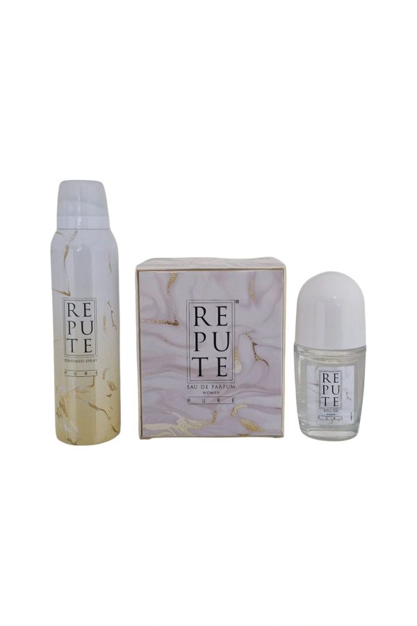 ادکلن اورجینال برند Repute مدل Pure Kadın Parfüm EDP Seti کد 878853079