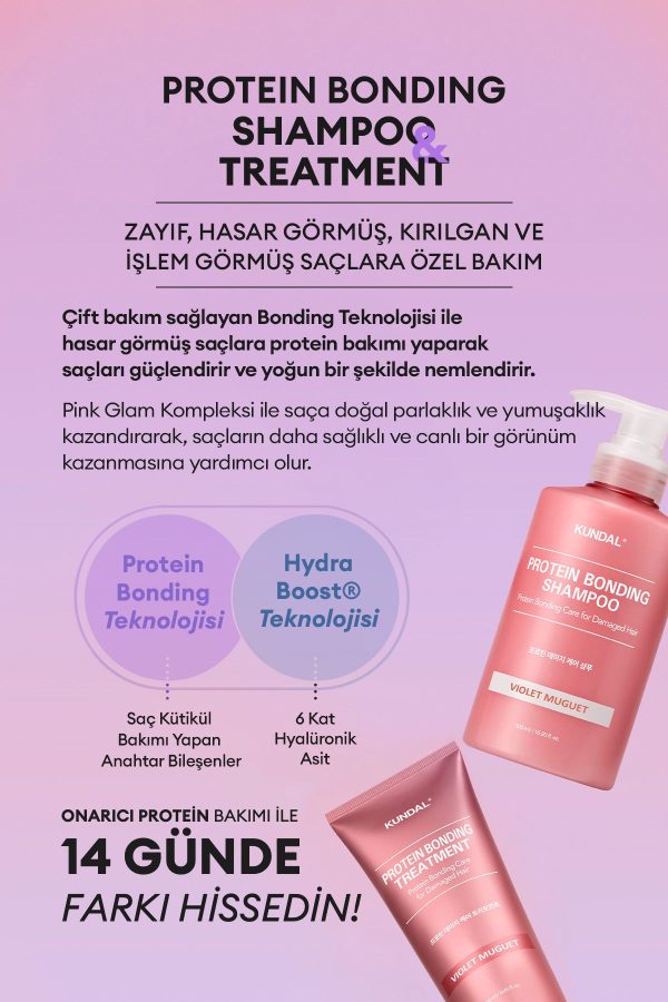 ست مراقبت از مو اورجینال برند Kundal مدل Damage Care Set [Shampoo/Treatment] کد 852959738 - Image 2