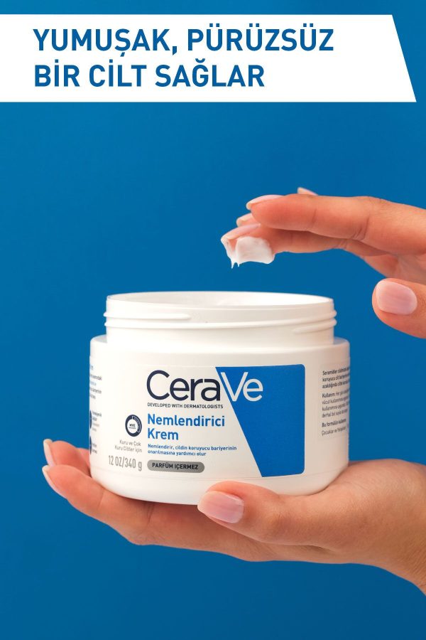 کرم بدن اورجینال برند Cerave مدل Moisturising Cream 340g کد 50427638 - Image 3