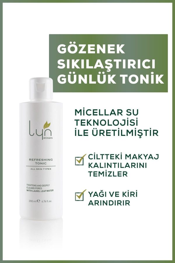 کرم جوان کننده اورجینال برند Lyn skincare مدل Canlandırıcı Tonik 200 ml کد 6797481 - Image 3