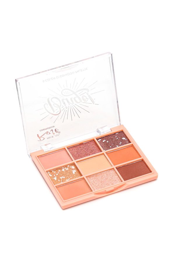 سایه چشم اورجینال برند Roesia rose cosmetics مدل 9'lu Işıltılı Göz Farı کد 743755404 - Image 3