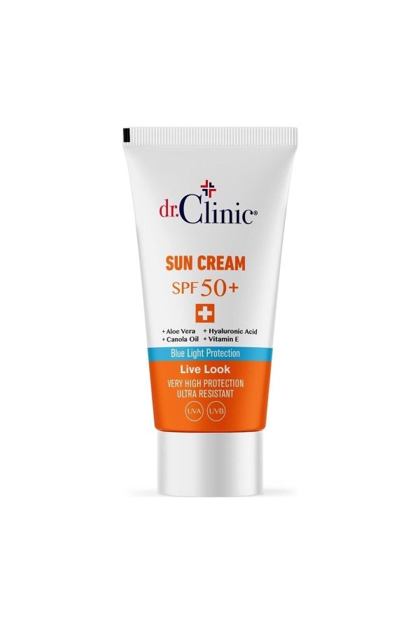 ضد آفتاب صورت اورجینال برند Dr clinic مدل SPF 50 Facial Sunscreen کد 270654455