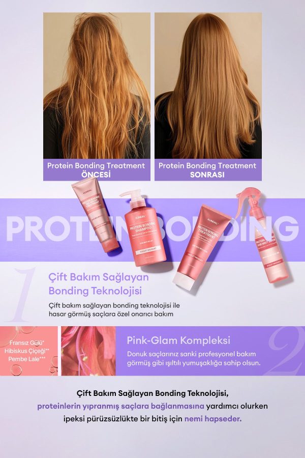 کرم مو اورجینال برند Kundal مدل Protein Bonding Treatment کد 851444966 - Image 3