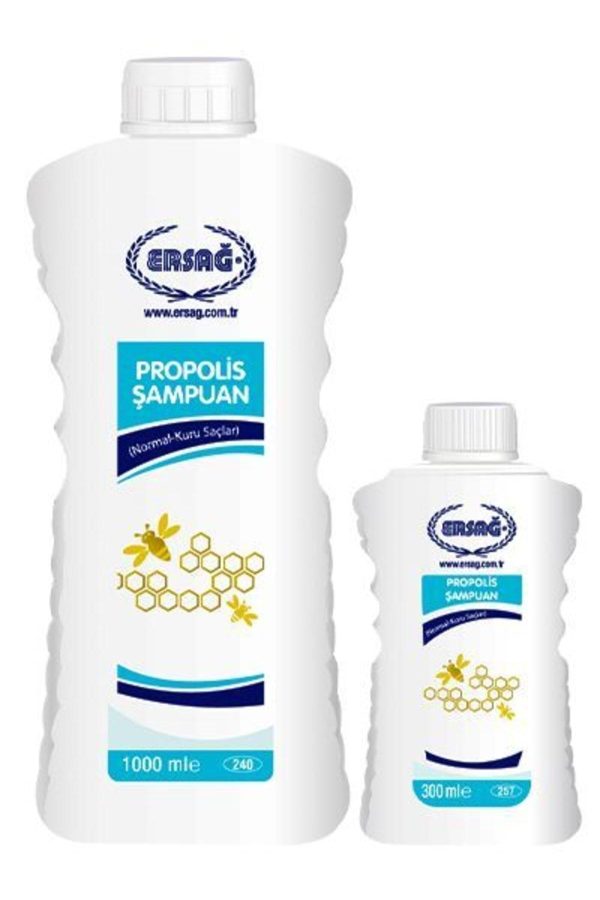 شامپو اورجینال برند Ersag مدل Aparatlı Propolisli (normal-kuru) Şampuan 1lt کد 331606600