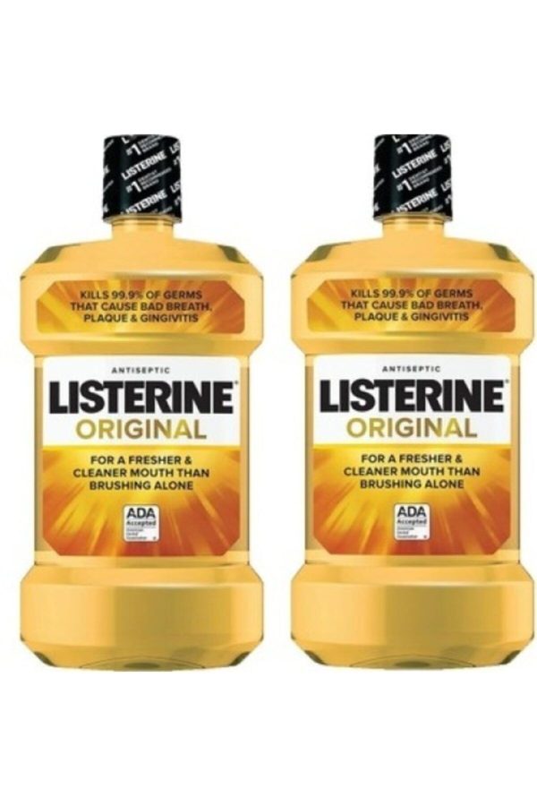 دهانشویه اورجینال برند Listerine مدل Original Mouthwash 15l 2 Pack کد 52974502