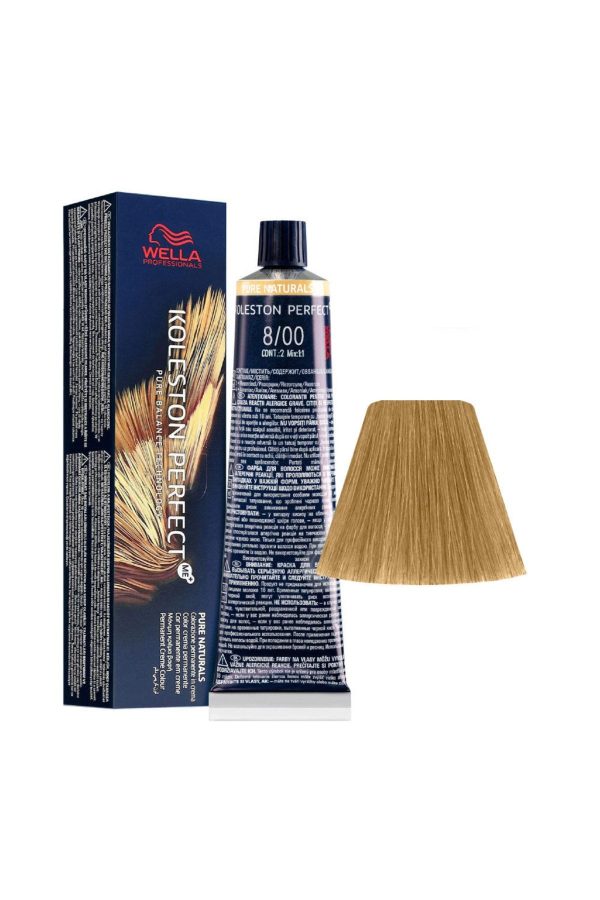 رنگ مو اورجینال برند Wella مدل Koleston Perfect Me+ 8/00 کد 366654323