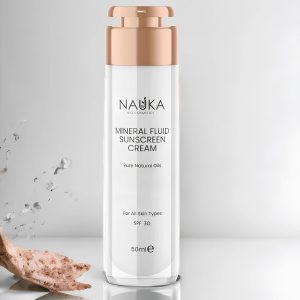 ضد آفتاب صورت اورجینال برند Nauka مدل Mineral Fluid Sunscreen Cream کد 836188047