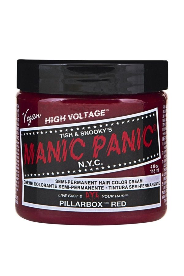 رنگ مو اورجینال برند Manic panic مدل Classic Pillarbox Red کد 37835594