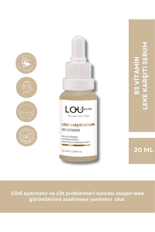 سرم پوست اورجینال برند Lou cosmetics مدل Leke Karşıtı Bakım Serum کد 166918015