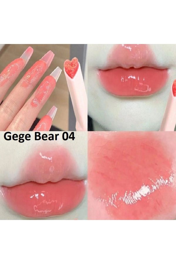 برق لب اورجینال برند Kozmetik مدل Kalpli Jelly Lipstick Ruj کد 872102254 - Image 5