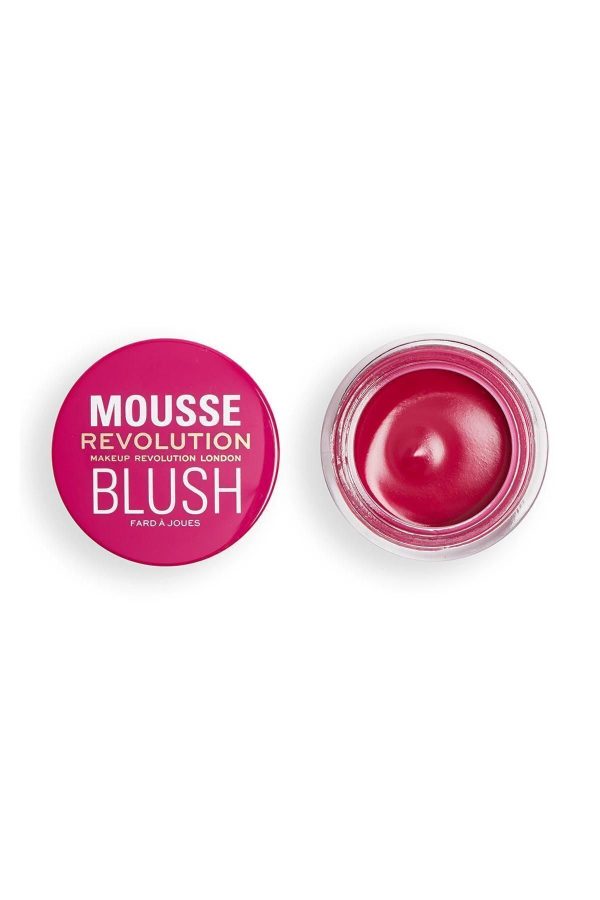 رژ گونه اورجینال برند Revolution مدل Revolution Mousse Blush Passion کد 741414137 - Image 3