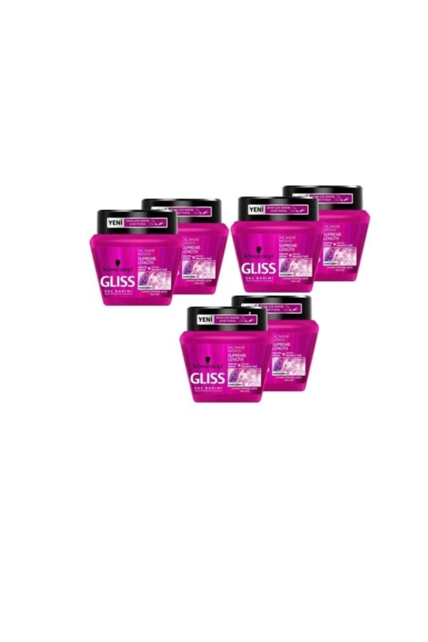 ماسک مو اورجینال برند Gliss مدل Supreme Length کد 73194107