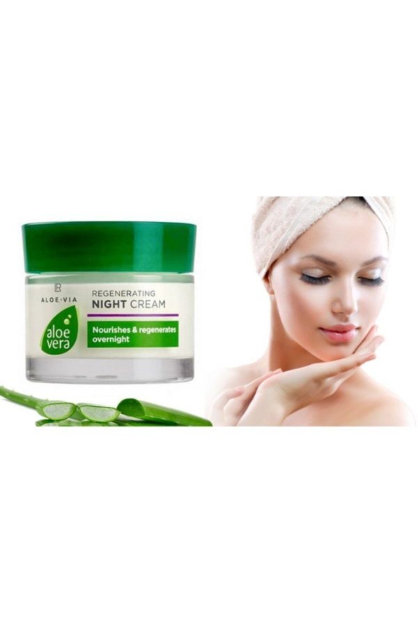 کرم صورت اورجینال برند Lr مدل Aloe Vera Night Cream کد 79912523 - Image 2